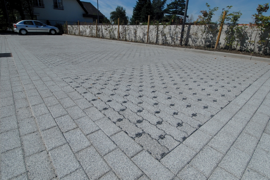 Herinrichting Hemelhof Bornem waterdoorlatende bestrating